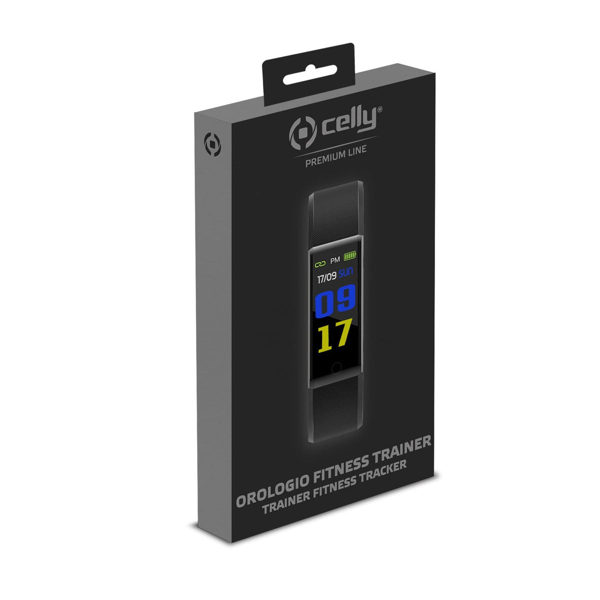 Celly PYTRAINER Monitor Frecuencia Cardíaca SpO2 Batería 7 Días