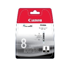 Cartucho Tinta Canon Negro Cli8bk 13ml Pixma 4200 - 5200 Mp500 - 800 Blister