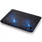 Soporte - Base De Refrigeracion Conceptronic Para Portatiles Hasta 15.6 Pulgadas 2 Ventiladores 125mm