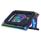 Base De Refrigeracion Para Portatiles Gaming Conceptronic Thyia04b Hasta 19" Ventilador Luz Rgb