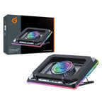 Base De Refrigeracion Para Portatiles Gaming Conceptronic Thyia04b Hasta 19" Ventilador Luz Rgb