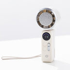 Ventilador Mini Portatil Conceptronic Aeriva03c Turbo Placa Enfriamiento Pantalla Digital Blanco Cre