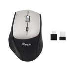 Mouse Equip Wireless 245115 Usb-c / Usb-a 6 Botones 240 Dpi