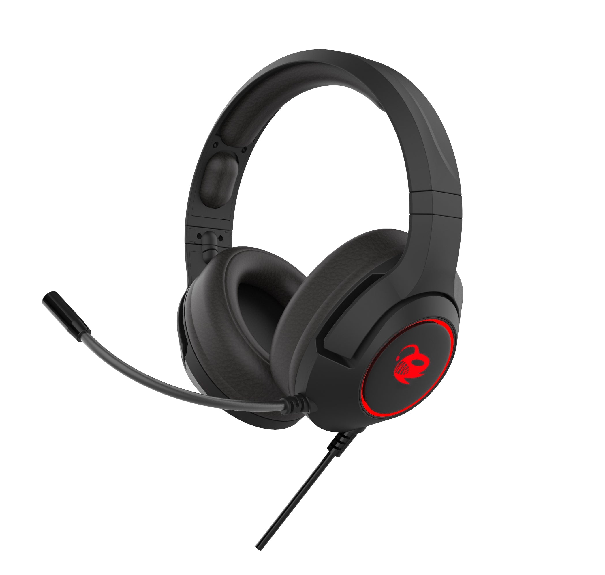 Auriculares Con Microfono Coolbox Gaming Deepchroma Gaming Rgb Jack