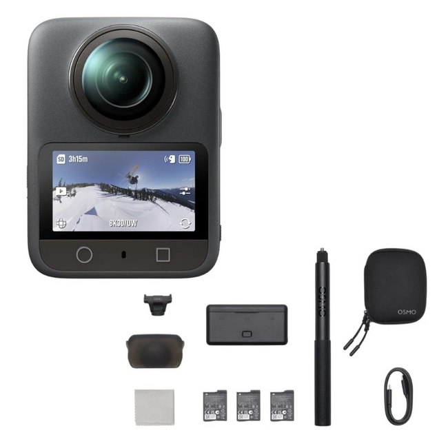 DJI Osmo 360 Adventure Combo - Cámara Deportiva + Pack de Accesorios Hover Image