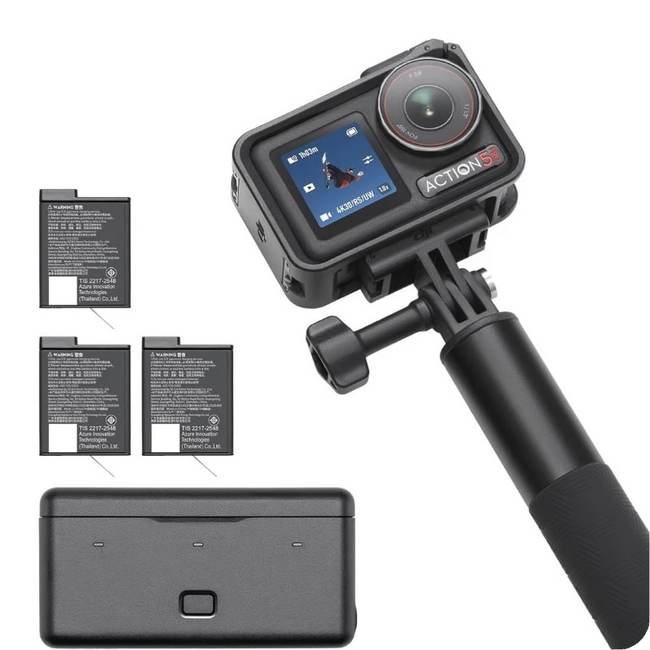 DJI Osmo Action 5 Pro Adventure Combo - Cámara Deportiva + Pack de Accesorios Hover Image