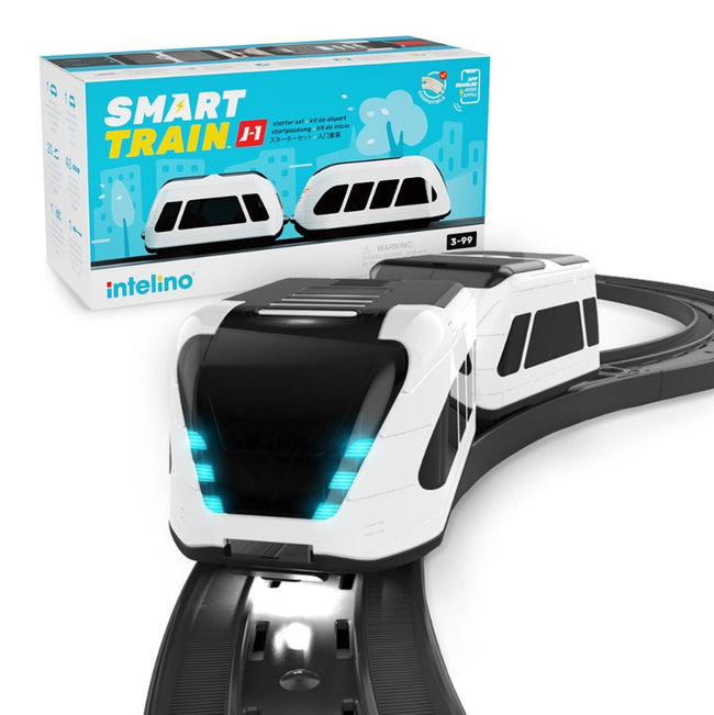 Tren Robot Intelino J - 1 Smart Train Kit De Inicio Hover Image