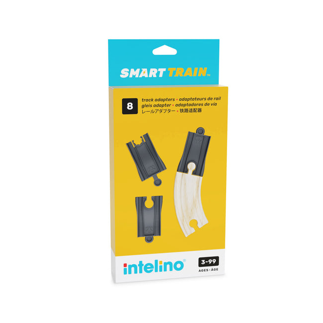 Complemento Intelino Adaptadores De Pistas De Madera Tren Intelino Robot Main Image