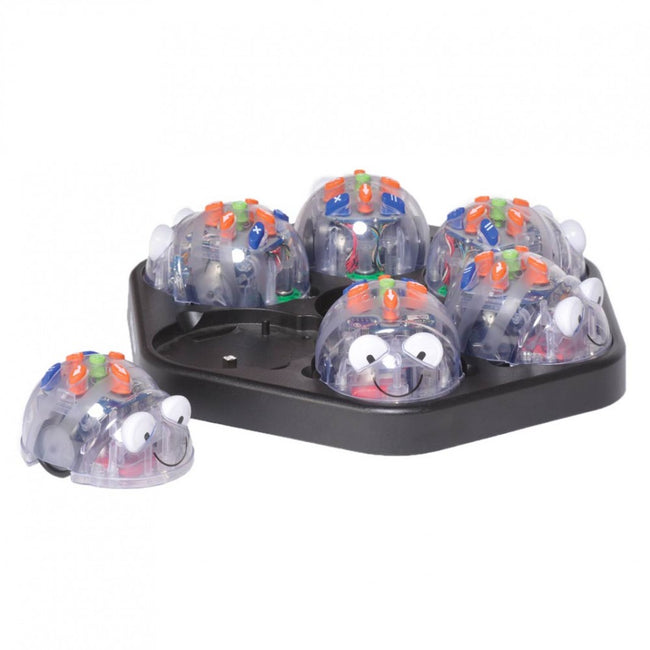 Robot Tts Blue - Bot Class Bundle 6 Unidades Y Estacion De Carga Hover Image