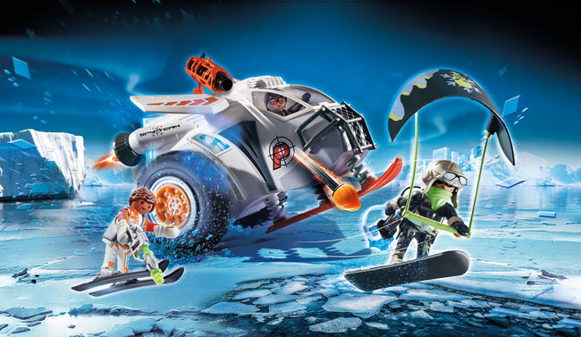 Playmobil Espias Spy Team Planeador De Nieve Hover Image