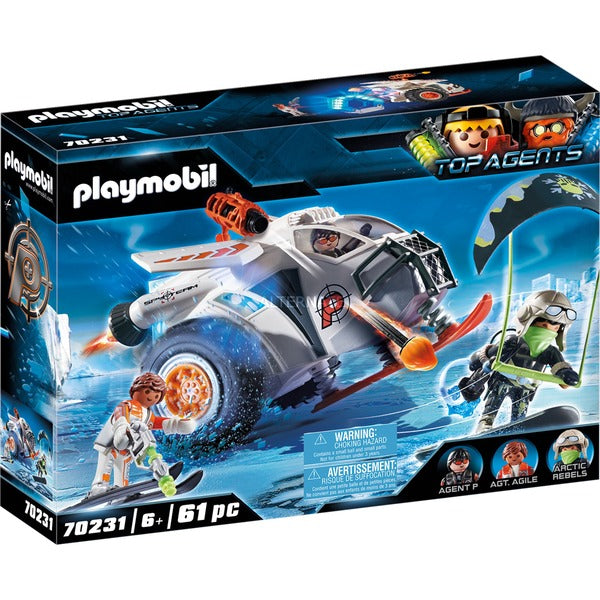 Playmobil Espias Spy Team Planeador De Nieve Main Image