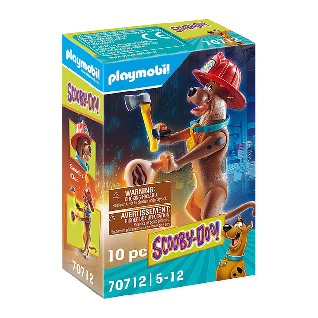 Playmobil Scooby - Doo! Figura Coleccionable Bombero Hover Image