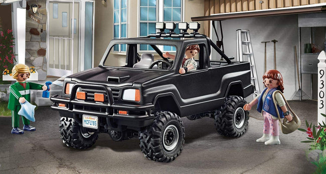 Playmobil Regreso Al Futuro Camioneta Pick - Up De Marty Main Image