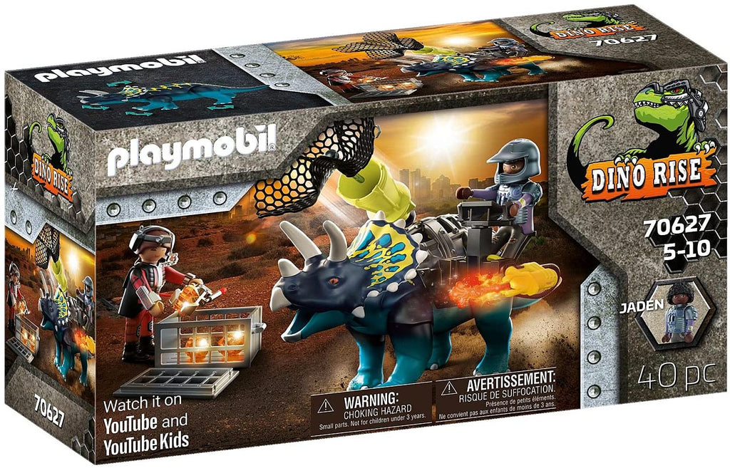 Playmobil Triceratops: Disturbios Por Las Piedras Legendarias