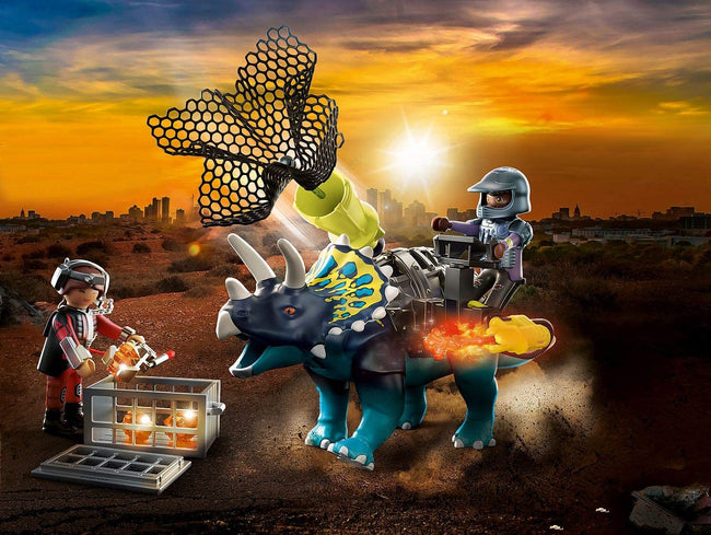Playmobil Triceratops: Disturbios Por Las Piedras Legendarias Main Image