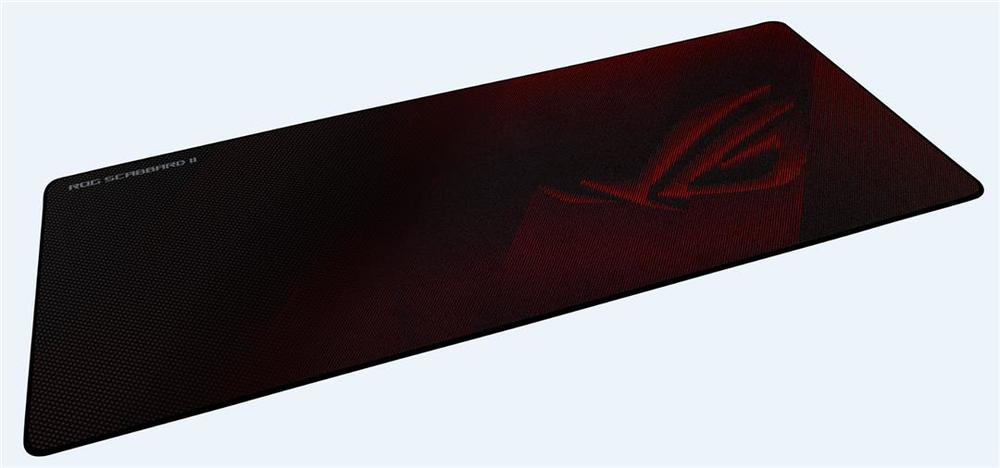 Alfombrilla Asus Rog Scabbard Ii Antideslizante - Repele Polvo - Aceite - Agua - 40x90 Cm 90mp0210 - Bpua00