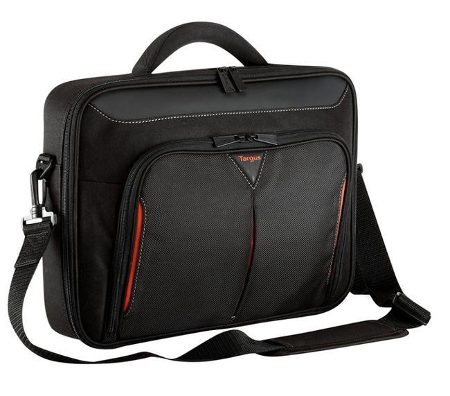 Maletin Targus Clamshell Classic+ 17 - 18 Pulgadas Pulgadas Negro - Rojo Hover Image