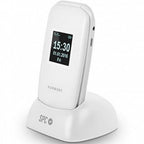 Telefono Movil Spc Harmony White Tipo Tapa - Dual Sim - 24 - Microsd - Radio Fm - Bluetooth