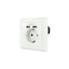 Enchufe Nanocable Tooq Schuko - 2 Tomas Usb