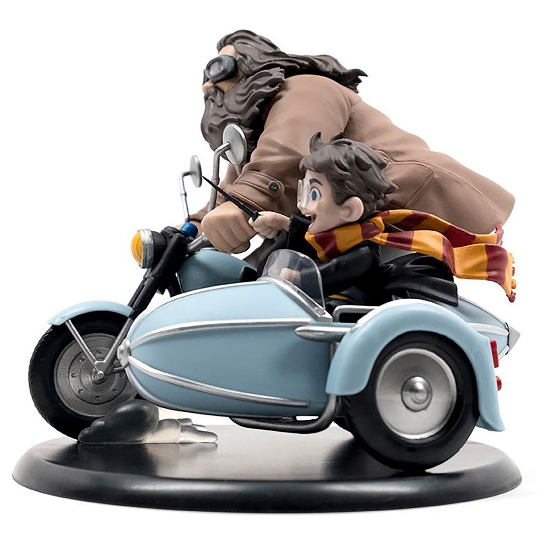Figura Quantum Mechanix Harry Potter Rubeus Hagrid & Harry Potter Max