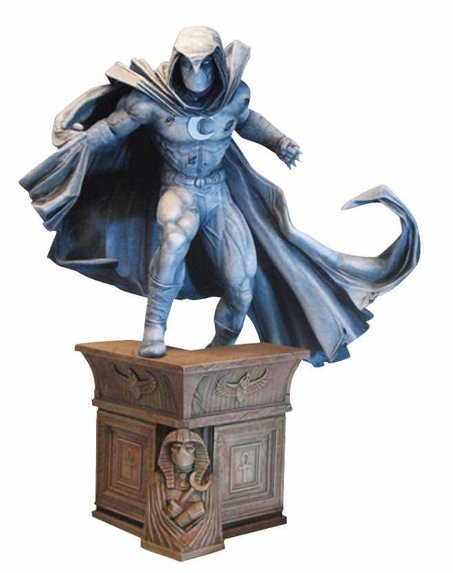 Figura Diamond Select Toys Marvel Premier Colection Moon Knight Caballero Luna Estatua