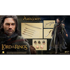 Figura Star Ace El Seor De Los Anillos Aragorn 2.0 Version Especial Real Master Serie 22.5 Cm