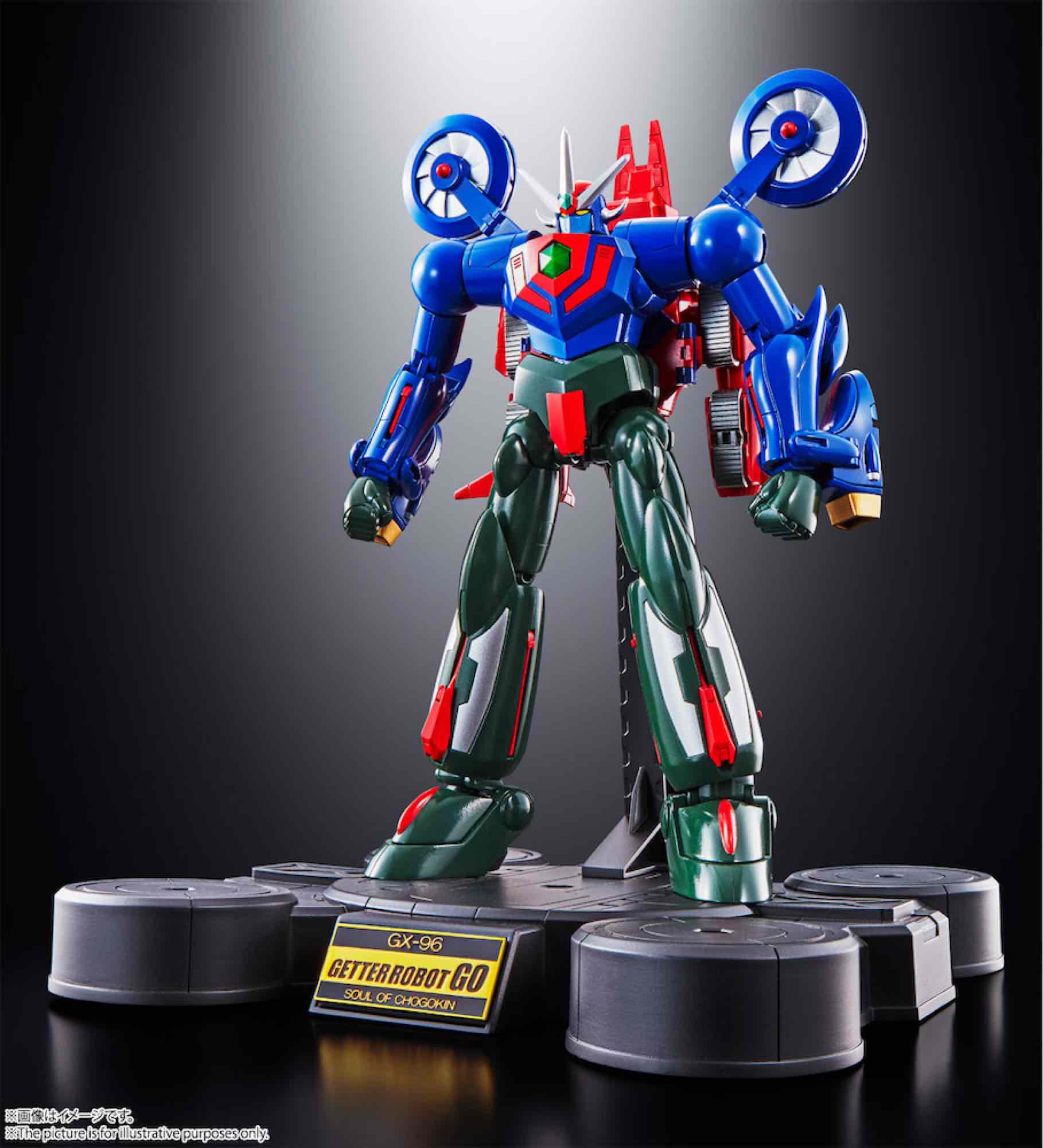 Figura Tamashi Nations Gx - 961 Getter Rogot Go Figura 18 Cm Getter Robot Go Soul Of Chogokin