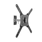 Soporte Tv - Monitor Tooq 23 Pulgadas - 55 Pulgadas Giratorio - Inclinable 2 Pivotes Lp2255tn - B - Vesa Max 400x400 - Inclinacion - 20 - Gira - 45
