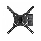 Soporte Tv - Monitor Tooq 23 Pulgadas - 55 Pulgadas Giratorio - Inclinable 2 Pivotes Lp2255tn - B - Vesa Max 400x400 - Inclinacion - 20 - Gira - 45