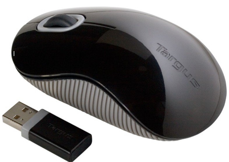 Raton Mouse Targus Blue Trace Wireless Negro