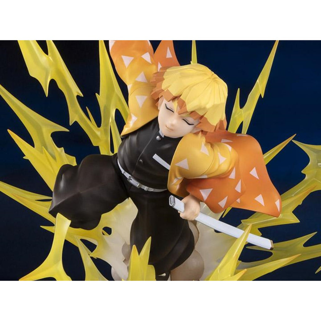 Figura Tamashii Nations Kimetsu No Yaiba Demon Slayer Zenitsu Agatsuma Respiracion Del Trueno Figuarts Zero Re Issue