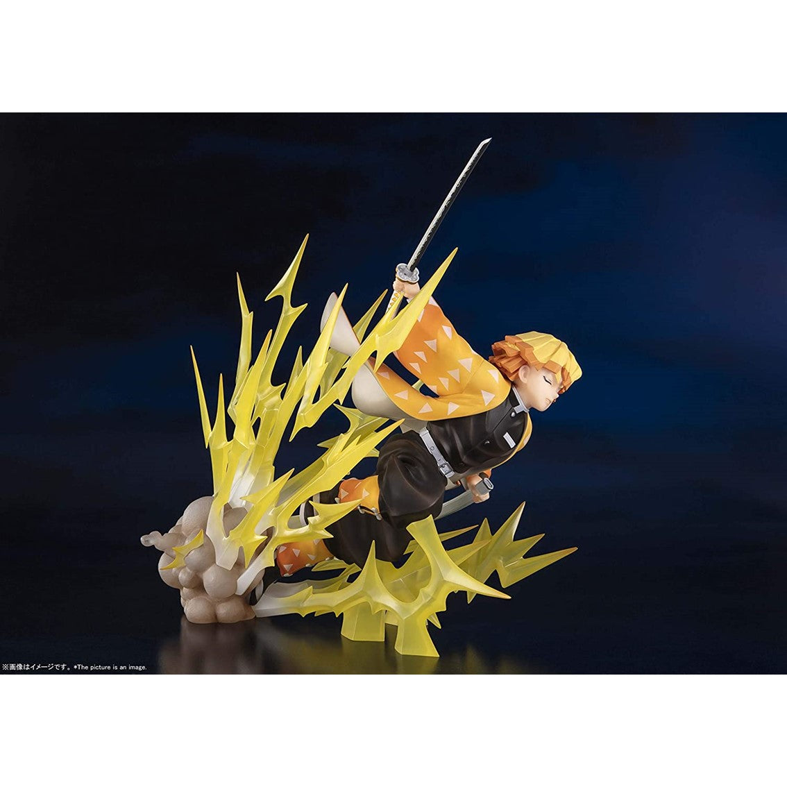 Figura Tamashii Nations Kimetsu No Yaiba Demon Slayer Zenitsu Agatsuma Respiracion Del Trueno Figuarts Zero Re Issue