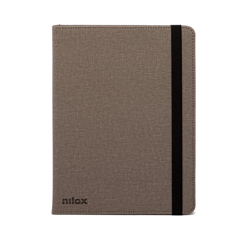 Funda Con Teclado Nilox Para Tablet 10.5 Pulgadas Usb Marron