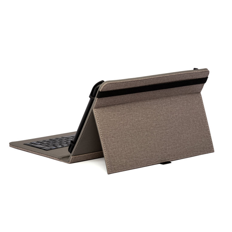Funda Con Teclado Nilox Para Tablet 10.5 Pulgadas Usb Marron