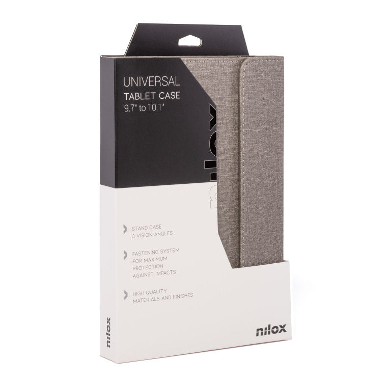 Funda Universal Nilox Para Tablet 10.5 Pulgadas Gris