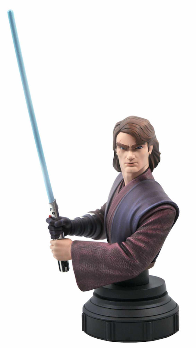 Figura Busto Resina Gentle Giant Star Wars The Clone Wars Anakin Skylwalker 1 - 7 Escala Hover Image