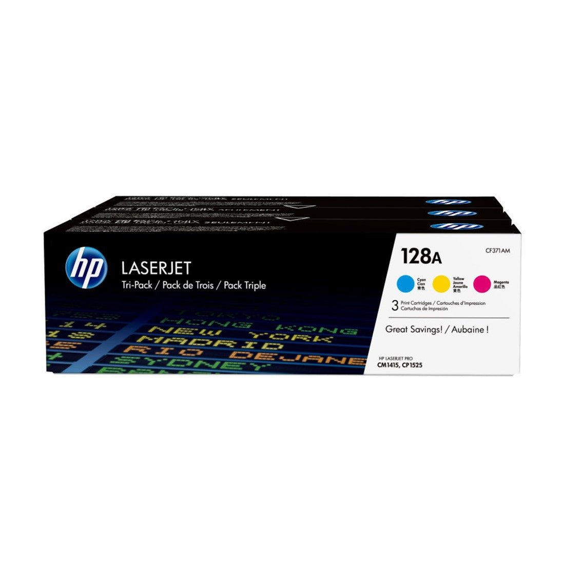 Multipack Toner Hp 128a Cian Magenta Amarillo
