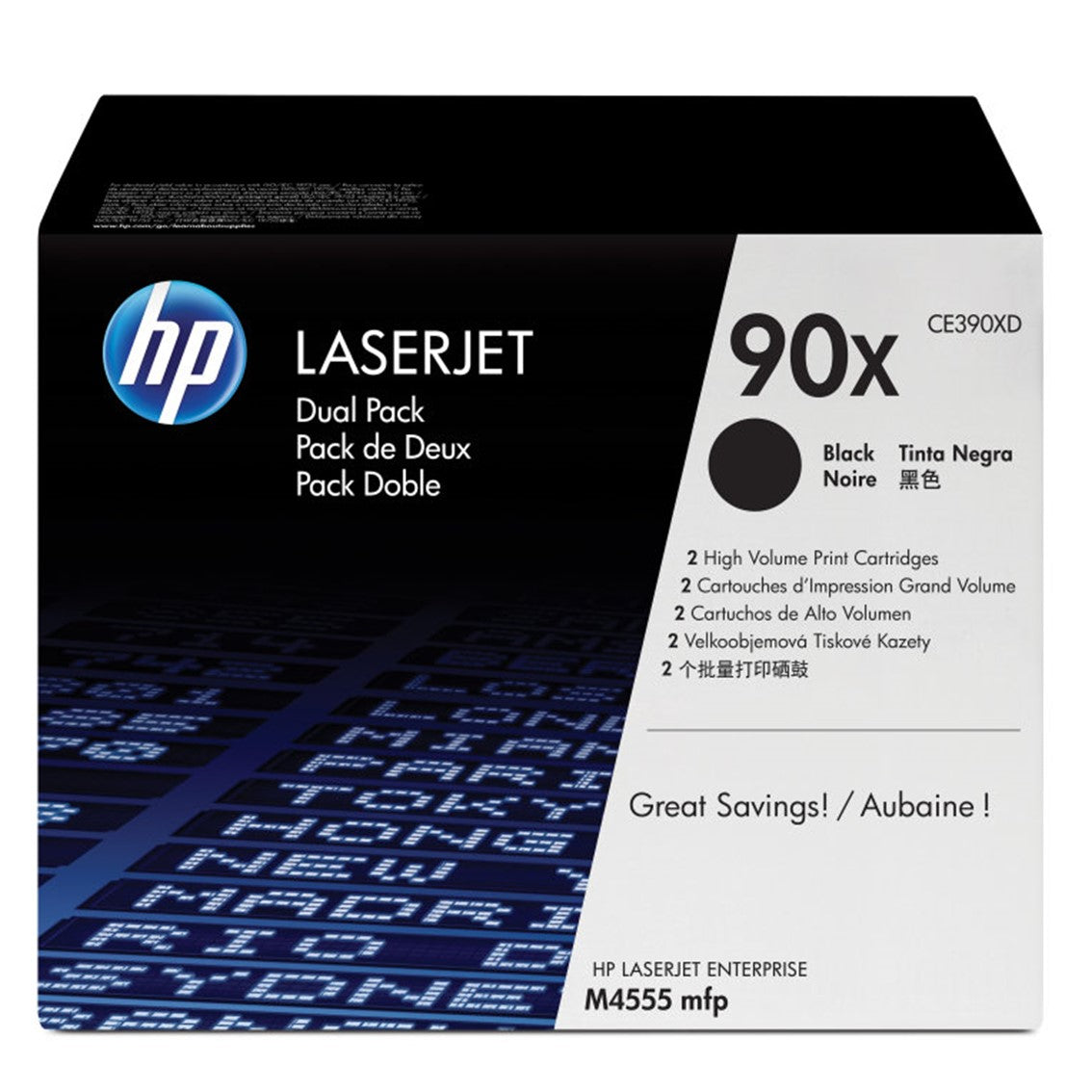 Toner Hp 90x Pack 2 Negro