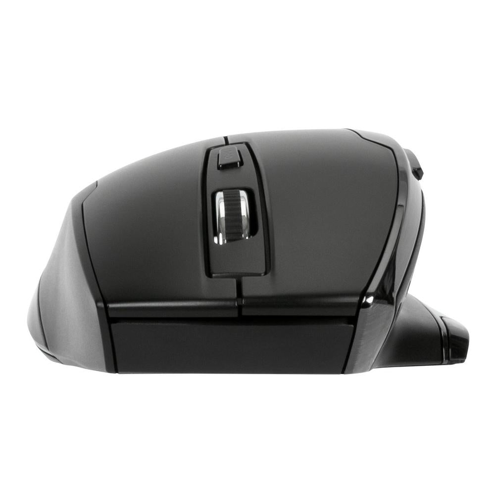 Mouse Raton Ergonomico Targus Bluetrace Wireless Inalambrico Antimicrobiano Negro