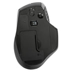 Mouse Raton Ergonomico Targus Bluetrace Wireless Inalambrico Antimicrobiano Negro