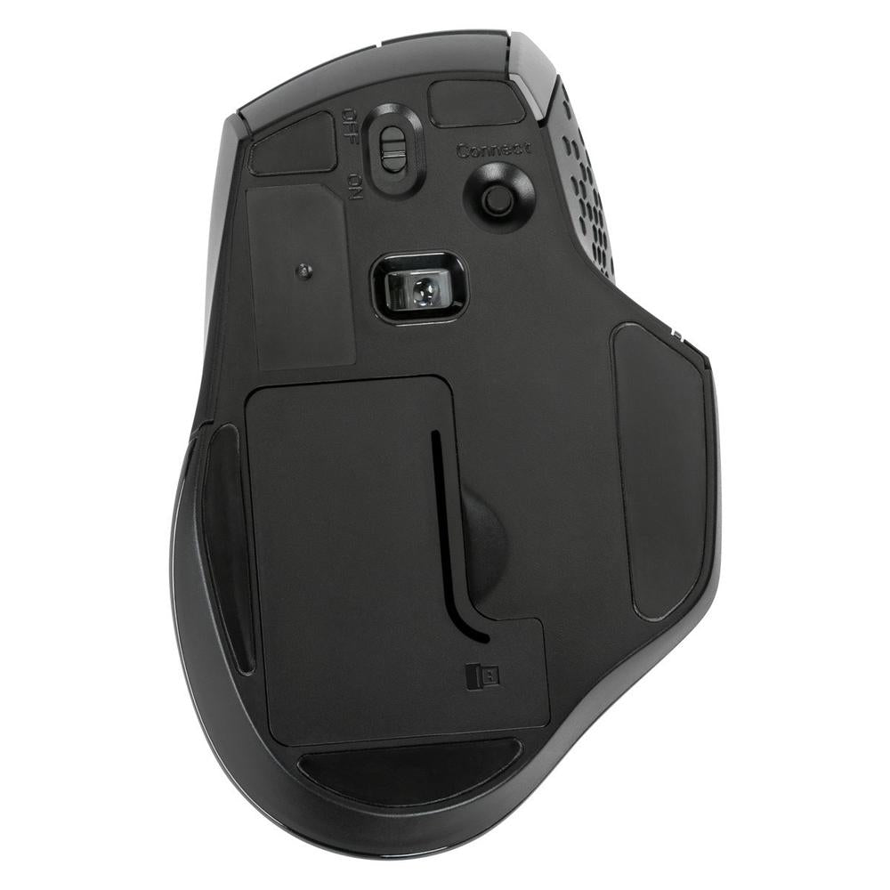 Mouse Raton Ergonomico Targus Bluetrace Wireless Inalambrico Antimicrobiano Negro