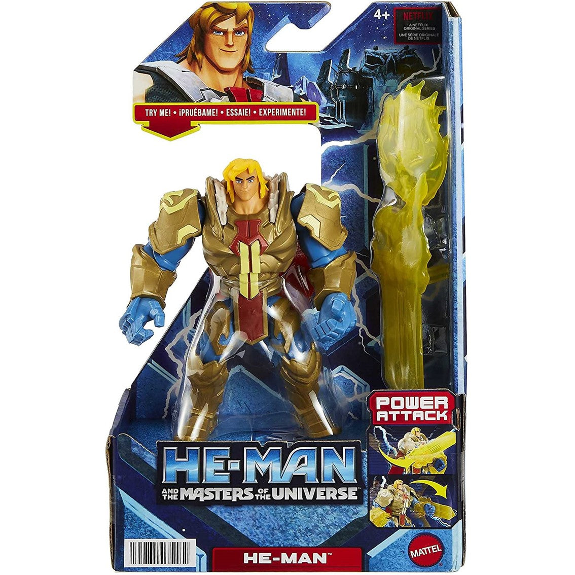 Figura Mattel Masters Of The Universe He - Man Deluxe