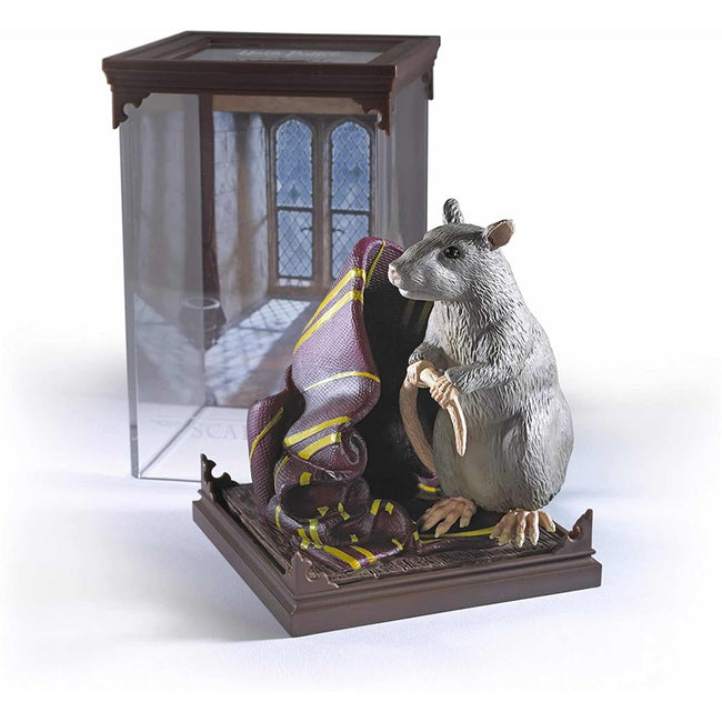 Figura The Noble Collection Harry Potter Criaturas Magicas Scabbers Main Image