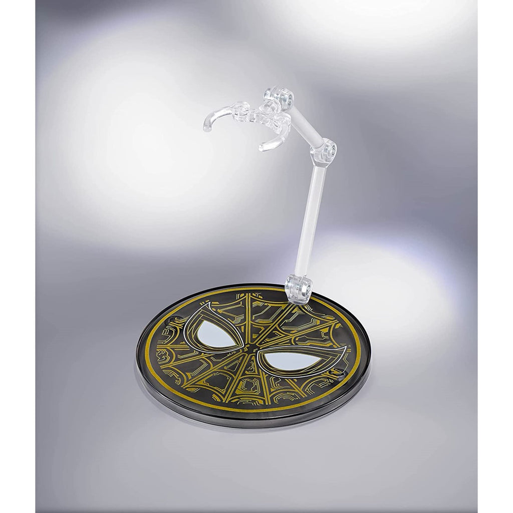 Figura Tamashii Nations Marvel Spider - Man No Way Home Spider - Man Traje Negro & Dorado Sh Figuarts