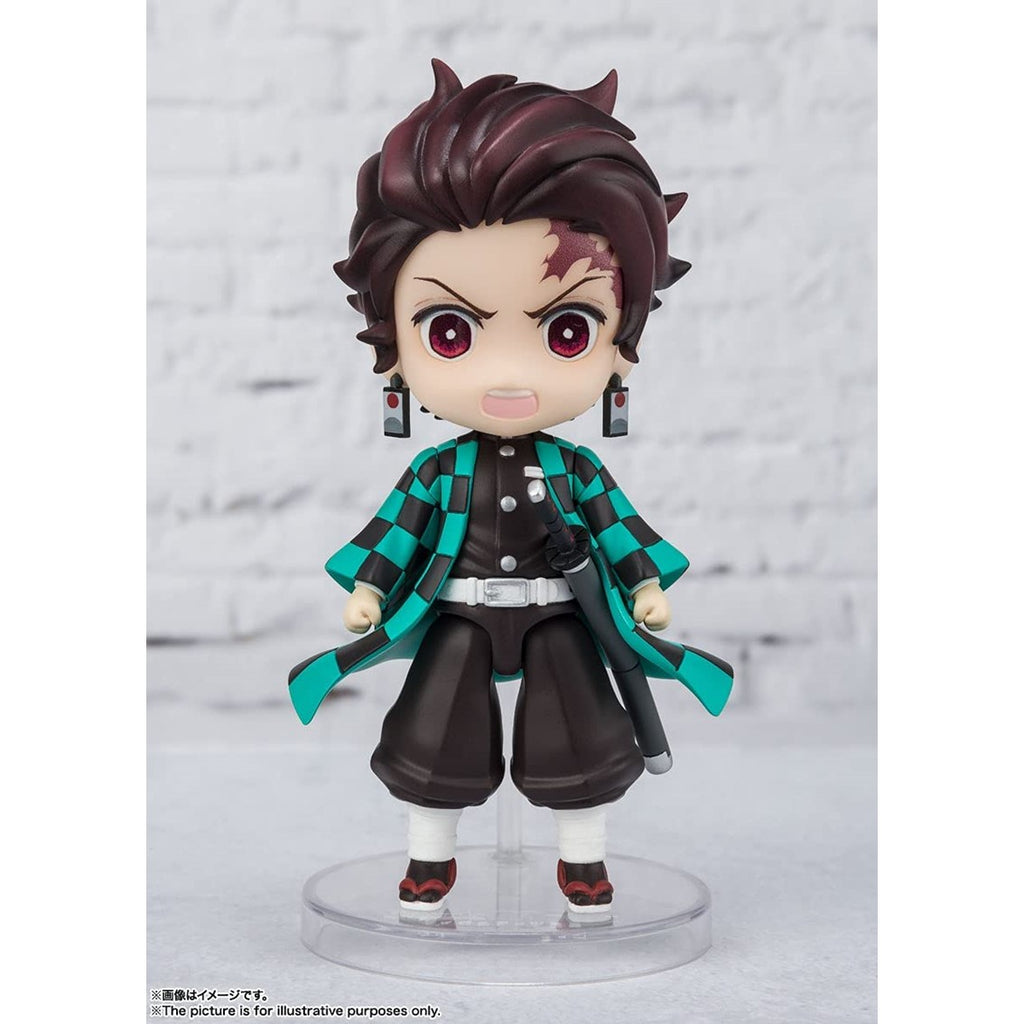 Figura Tamashii Nations Kimetsu No Yaiba Demon Slayer Tanjiro Kamado Respiracion Del Agua Figuarts Mini