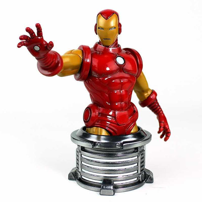 Figura Busto Semic Studios Marvel Iron Man Invencible Escala 1 - 6 Hover Image