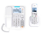 Teléfono Fijo Duo Alcatel Dec Xl785 Combo