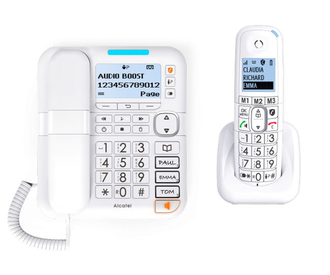 Teléfono Fijo Duo Alcatel Dec Xl785 Combo Hover Image
