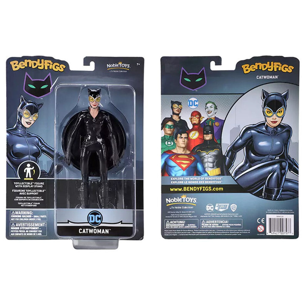 Figura The Noble Collection Bendyfigs Dc Comics Catwoman