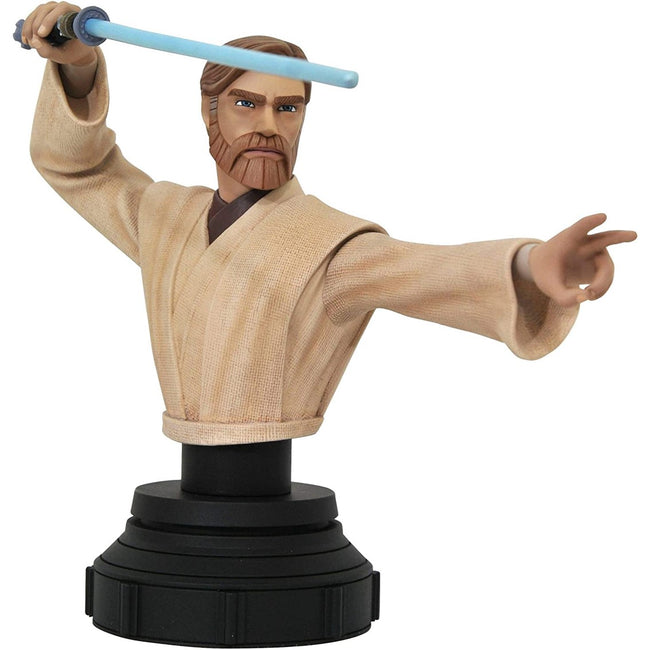 Figura Busto Diamond Select Toys Star Wars The Clone Wars Obi Wan 1 - 7 Escala 15 Cm Resina Hover Image
